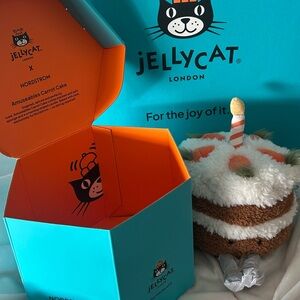 Jellycat X Nordstrom Carrot Cake Exclusive Plush with Box and Bag
